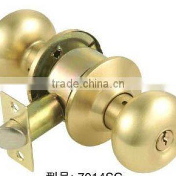 Good quality brass ball knob door lock cylindrical door locks