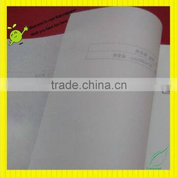 Gift wrapping paper material natural white printing available paper mills