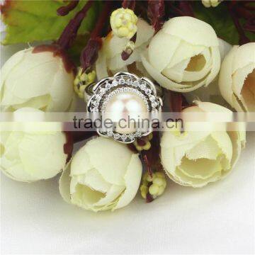 925 Stering Silver AA 7.5 - 8 mm Freshwater Pearl Ring
