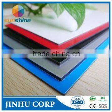 4mm thick/0.15mm aluminium one side PE Coating Exterior Aluminum Composite Panel ACP