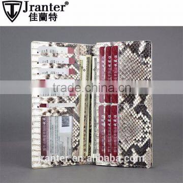 Wholesale Classic Real Python Snake Skin Lady Clutch Wallet,luxury Fashion Slim Wallet for Women photo-4