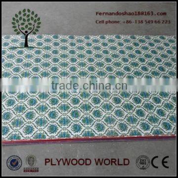 2.5mm,3.0mm green polyester plywood,decorative grade polyboard