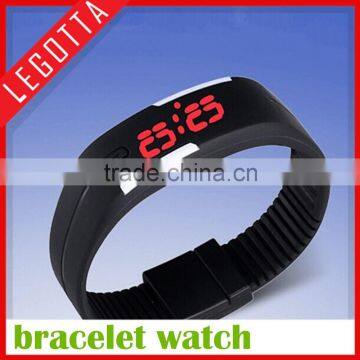 Cheap Price Wholesale Colourful Fashional Led Geneva Silicone Watch photo-2