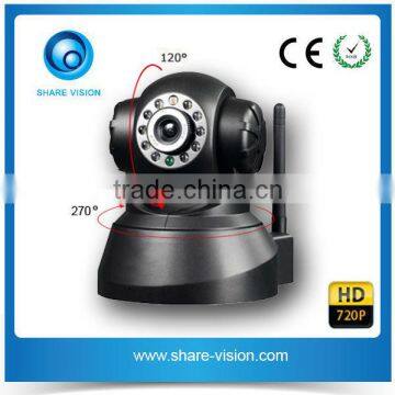 H.264 CMOS HD video conference camera HD Wifi Support 32G Memory Card With PTZ IP Camera