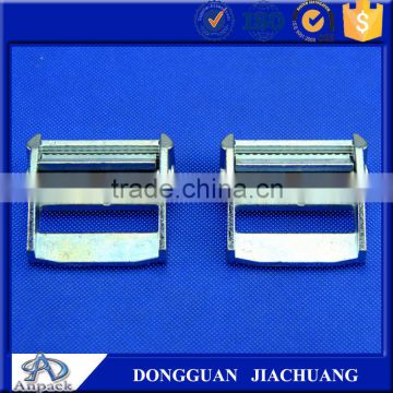 1'' 250KGS Metal White Zinc Plated Alloy packing came Buckle