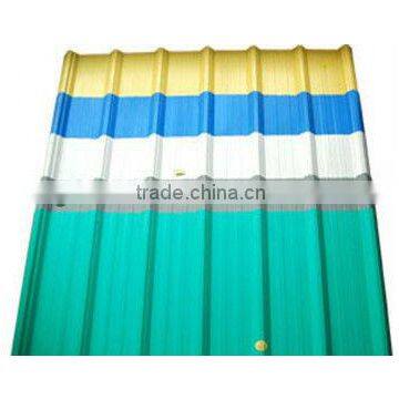 High weather resistant ASA coated PVC corrugated roofing sheet