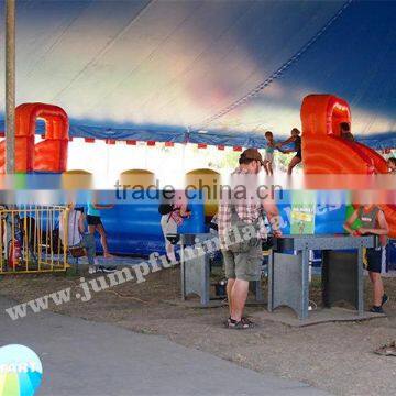 In Stock!!! Inflatable Ball Obstacle Course for Sale Adults and Kids Inflatable Wipeout Ball Challenge