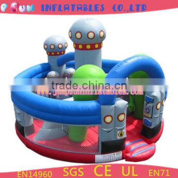 inflatable extra-terrestrial children playground