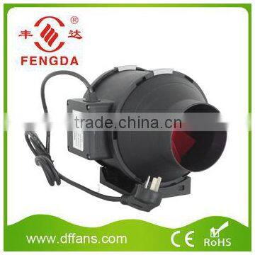 100mm Plastic Inline Mixed Flow Extractor Fan
