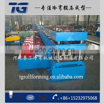 hydraulic color steel w purlin roll forming machine with best supplier in China