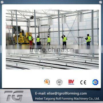 Exporting Hydroponic Metal Square Gutter Roll Forming Machine Wth Stamp photo-2