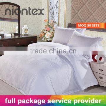 100%Cotton 300TC Sateen Jacquard Bedding Set Duvet Cover Flat sheet Fitted Sheet Pillowcase