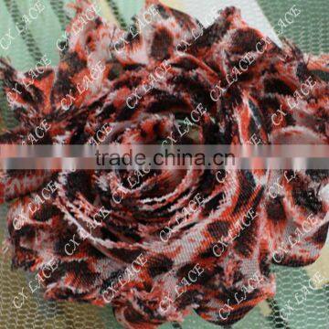 factory wholesale 3d shaded chiffon fabric decorative artificial flower