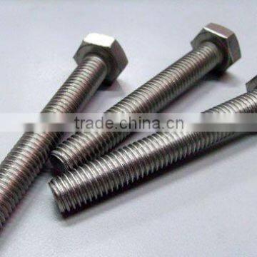 Grade 8.8 high strength hexagon bolt DIN933 hexagon bolts