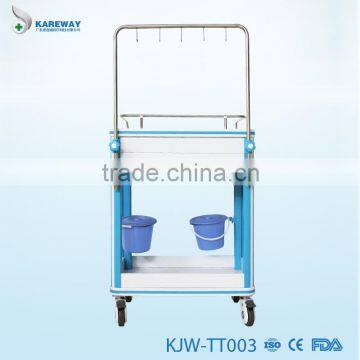 Plastic/aluminium/steel Hospital Transfusion Trolley Supplier KJW-TT003 photo-3