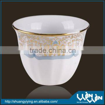 HIGH QUALITY 120CC /80CC ceramic cawa cup set wwc13032 Manufacturer