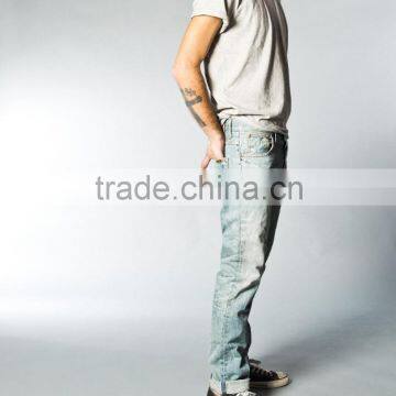 Cheaper Price Wholesales Vintage Man Denim Jeans Branded Jeans Pants for Men(LOTN068) photo-4