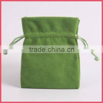 Small Plain Custom Velvet Jewelry Drawstring Bag Wholesale