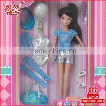 PVC fashion sport doll fashion gift for children