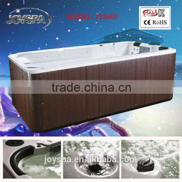 Family small swim spa with balboa system large swimming pool