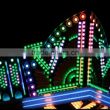 led turbo light, waterproof IP65, 60mm led amusement light