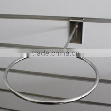 Supermarket wire cap display hook for slatwall&Wire Hat