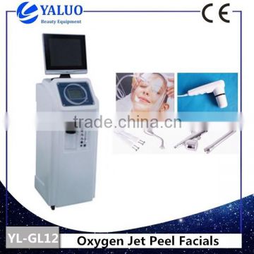 Wrinkle Removal Newest Salon Use Oxygen Skin Peeling Oxygen Jet Machine With CE Cleaning Skin