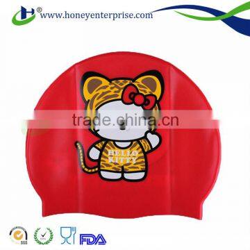 children like funny swimming cap