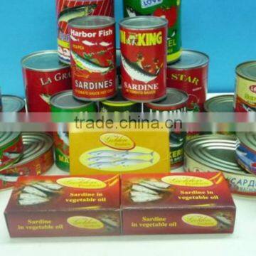 High Quality Canned Sardine Fish in Tomato Sauce From Thailand