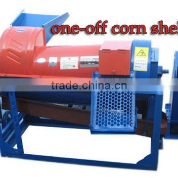 Diesel power Corn peeler and sheller combined AIO