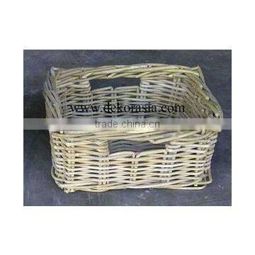 Natural Color Rectanguler Basket