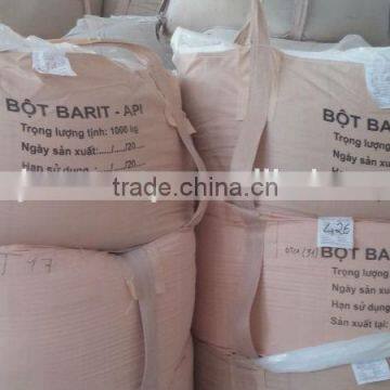 LOW price BARYTE POWDEDR SG 4.2 API 13A for Oil Drilling Mud SG 4.2