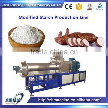 Modified cassava starch processing machinery