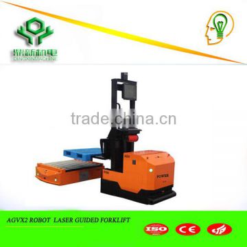 High quality LASER guided AGV forklift