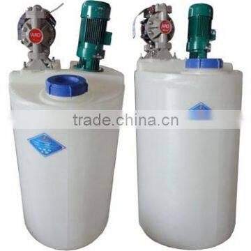 Food grade plastic chemical dosing tanks