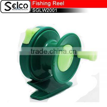 ABS plastic fly fishing reel 53mm for kids fishing