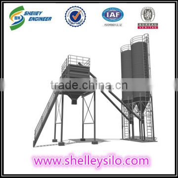 Assembly steel bulk cement storage silo