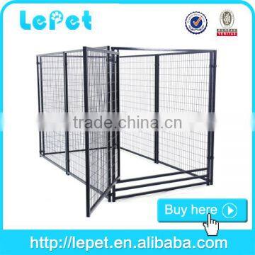 Heavy Duty Large Outdoor Welded Wire Dog Run Fence Dog Kennel Buildings photo-2