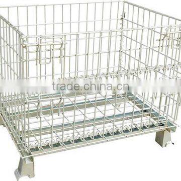 widely used wire mesh container,Foldable Mesh Box Pallet