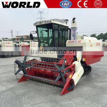 4LZ-5.0E 98HP 1.4m3 Grain Tank Small Rice Wheat Harvester Machine photo-2