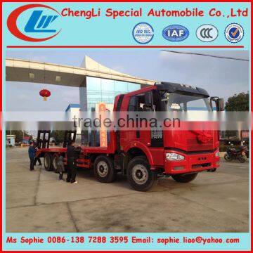 big carry excavator truck,FAW truck for transport excavator ,load sensor truck