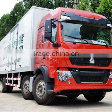 SINOTRUK T5G MAN Engine 280HP Euro4 4X2 8 Ton - 10Ton Van Cargo Truck photo-1