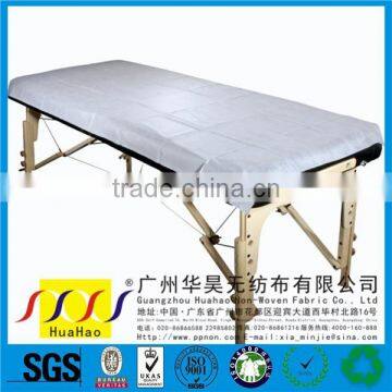 White Disposable Non-Woven Bed Cover Roll Perforated photo-2