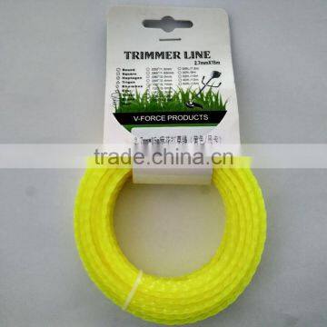 High Quality Garden Tool Parts Brush Cutter Grass Cutter Parts 2.0mm*15mm Square Nylon Trimmer Line photo-2