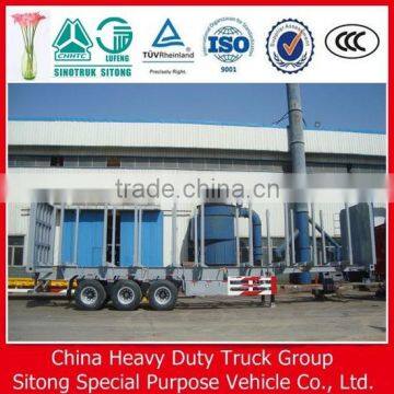 Sitong Factory: Wood Transport Low Loader Semi-trailer photo-3