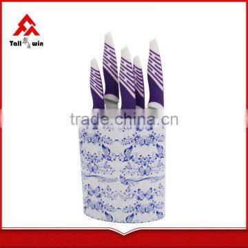 Good Quality Kitchenware Knife Set With Hollow Handle in Acrylic Block photo-2