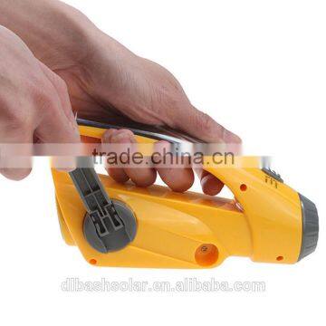 Solar AM FM Radio With Hand Crank Power Digital Mobile Portable Radio photo-3