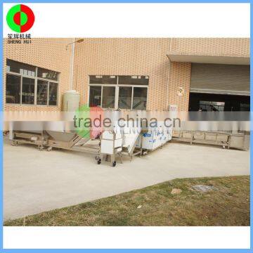Factory Offer Air Bubble Ozone Fruit and Vegetable Peeling Cutting Washing Drying Automatic Machine Production Processing Line photo-3
