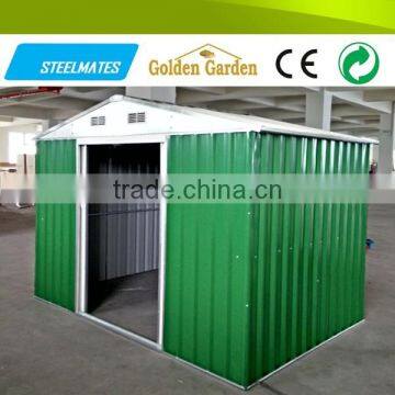 steel structure garden storage buildings China metal garden house