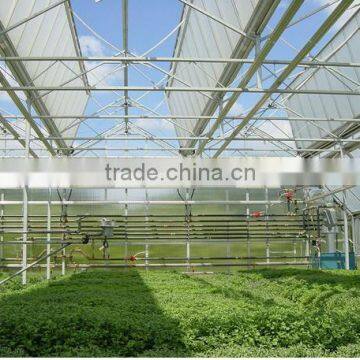 Galvanized Steel Pipes Greenhouse Covered BY Tempered Glass For Agriculture /Commercial photo-3
